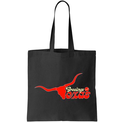 Greetings From Texas Longhorn Logo Bag