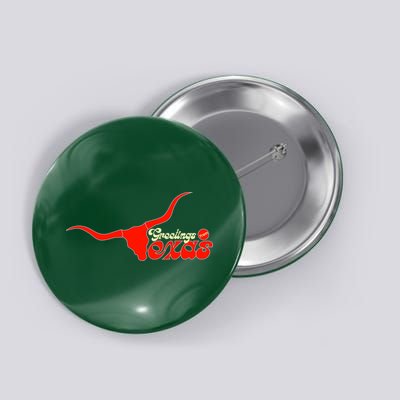 Greetings From Texas Longhorn Logo Button