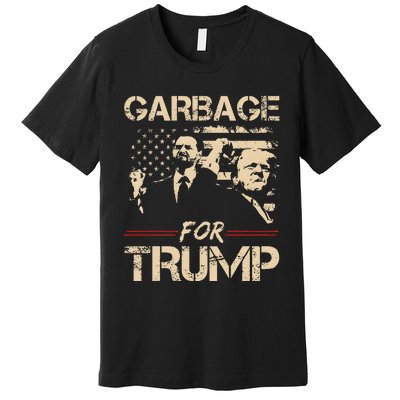 Garbage For Trump Make American Garbage Great Again Premium T-Shirt