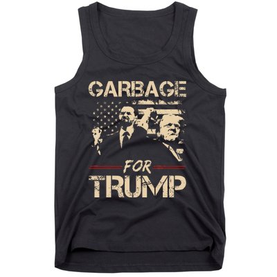 Garbage For Trump Make American Garbage Great Again Tank Top