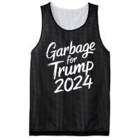 Garbage For Trump 2024 We Are Not Garbage Vote Trump Mesh Reversible Basketball Jersey Tank