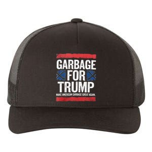 Garbage For Trump 2024 Make American Garbage Great Again Yupoong Adult 5-Panel Trucker Hat