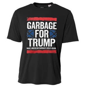 Garbage For Trump 2024 Make American Garbage Great Again Cooling Performance Crew T-Shirt