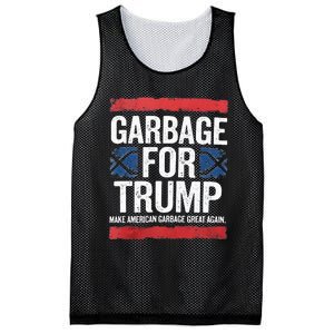 Garbage For Trump 2024 Make American Garbage Great Again Mesh Reversible Basketball Jersey Tank