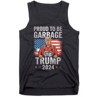 Garbage For Trump 2024 Proud To Be Garbage Trump Supporter Premium Tank Top