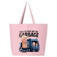 Garbage For Trump 2024 Funny Time To Take Out Garbage Biden 25L Jumbo Tote