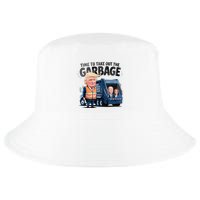 Garbage For Trump 2024 Funny Time To Take Out Garbage Biden Cool Comfort Performance Bucket Hat