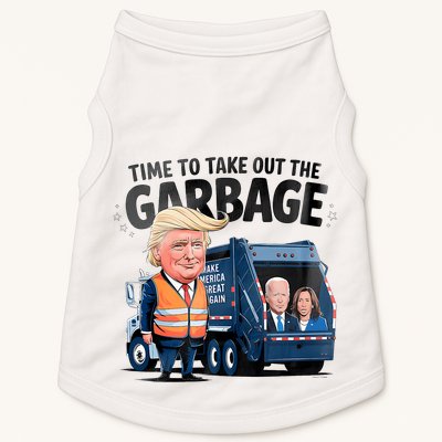 Garbage For Trump 2024 Funny Time To Take Out Garbage Biden Doggie Tank