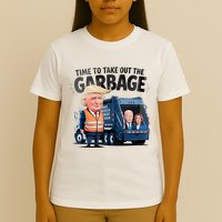 Garbage For Trump 2024 Funny Time To Take Out Garbage Biden T-Shirt