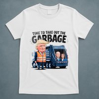 Garbage For Trump 2024 Funny Time To Take Out Garbage Biden T-Shirt