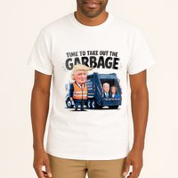 Garbage For Trump 2024 Funny Time To Take Out Garbage Biden Tall T-Shirt