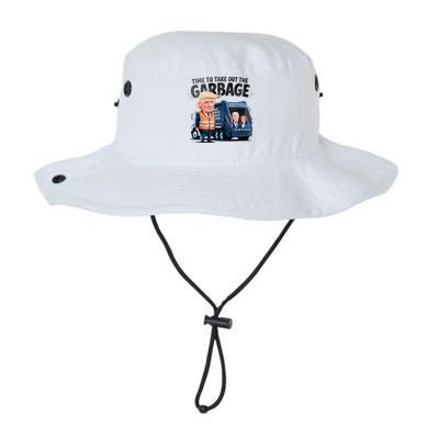 Garbage For Trump 2024 Funny Time To Take Out Garbage Biden Bucket Hat