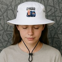 Garbage For Trump 2024 Funny Time To Take Out Garbage Biden Bucket Hat