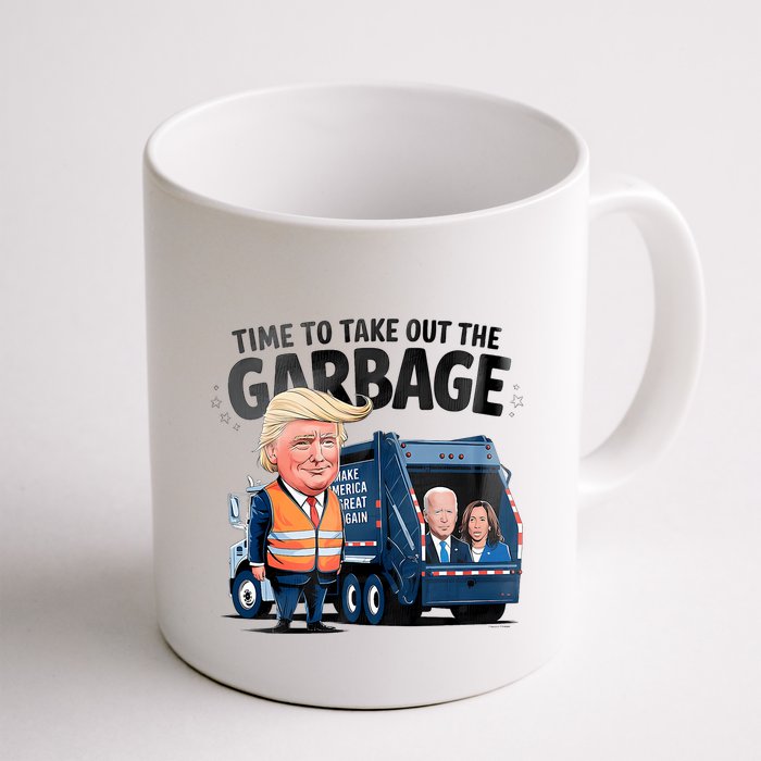 Garbage For Trump 2024 Funny Time To Take Out Garbage Biden Mug