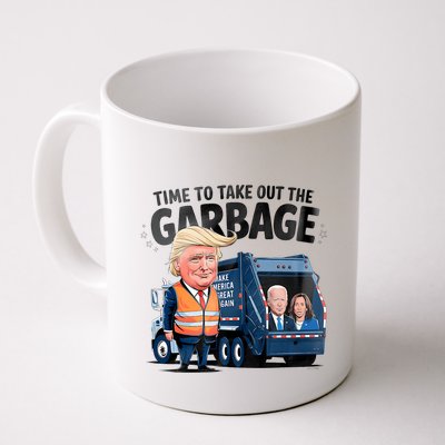 Garbage For Trump 2024 Funny Time To Take Out Garbage Biden Mug