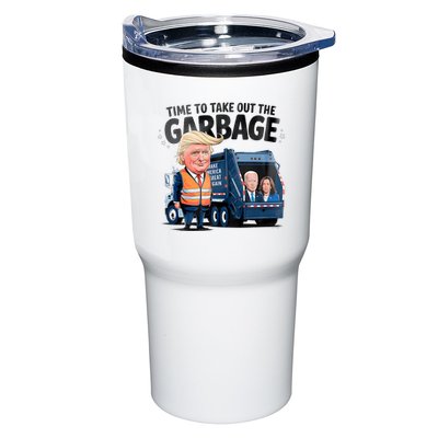 Garbage For Trump 2024 Funny Time To Take Out Garbage Biden Tumbler