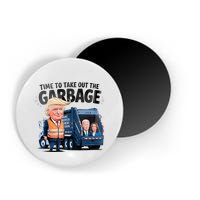 Garbage For Trump 2024 Funny Time To Take Out Garbage Biden Magnet