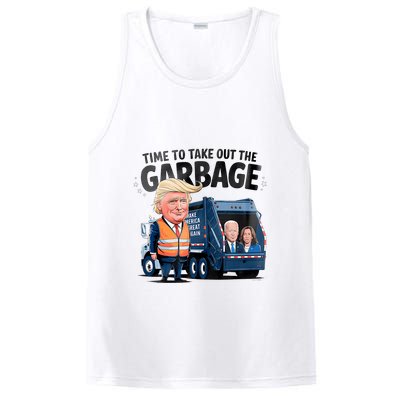 Garbage For Trump 2024 Funny Time To Take Out Garbage Biden PosiCharge Competitor Tank