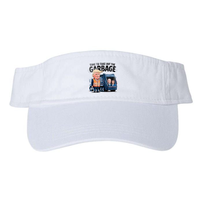 Garbage For Trump 2024 Funny Time To Take Out Garbage Biden Visor