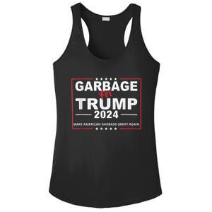 Garbage For Trump Make American Garbage Great Again 2024 Ladies PosiCharge Competitor Racerback Tank