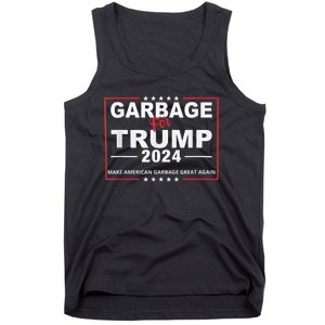 Garbage For Trump Make American Garbage Great Again 2024 Tank Top