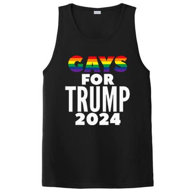 Gays For Trump 2024 Election Vote PosiCharge Competitor Tank