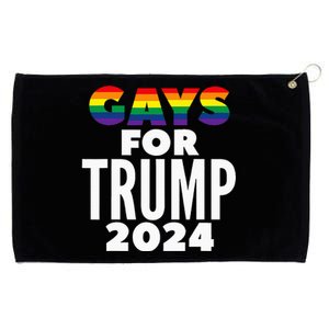 Gays For Trump 2024 Election Vote Grommeted Golf Towel