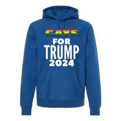 Gays For Trump 2024 Election Vote Premium Hoodie