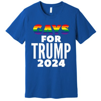 Gays For Trump 2024 Election Vote Premium T-Shirt