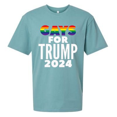 Gays For Trump 2024 Election Vote Sueded Cloud Jersey T-Shirt