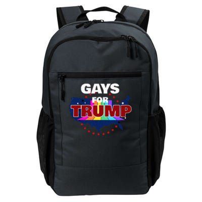 Gays For Trump 2024 Pro Reelect Donald Trump Daily Commute Backpack