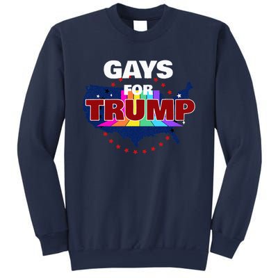 Gays For Trump 2024 Pro Reelect Donald Trump Sweatshirt