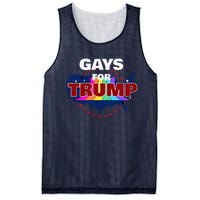 Gays For Trump 2024 Pro Reelect Donald Trump Mesh Reversible Basketball Jersey Tank