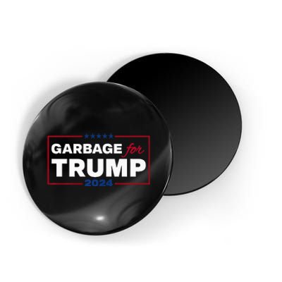 Garbage For Trump 2024 We Are Not Garbage Vote Trump Premium Magnet