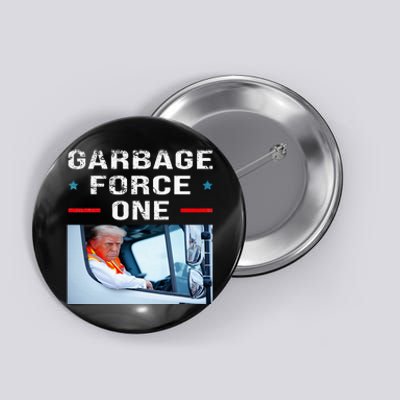 Garbage For Trump In The Truck Button