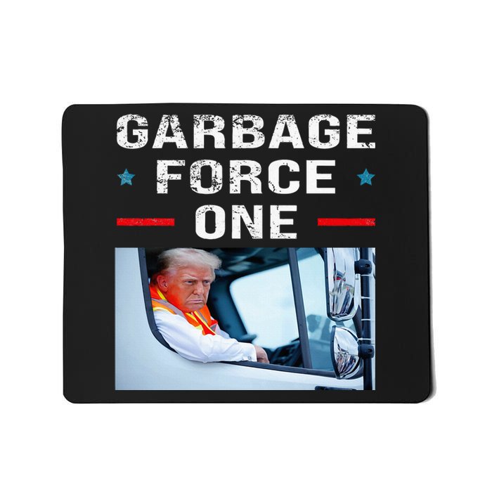 Garbage For Trump In The Truck Mousepad