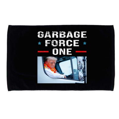 Garbage For Trump In The Truck Microfiber Hand Towel