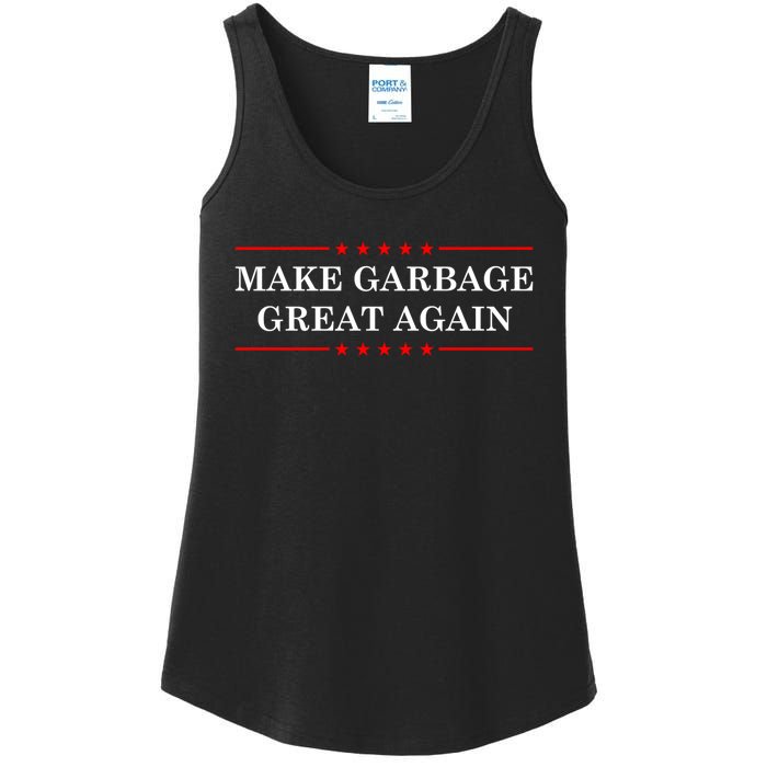 Garbage For Trump Make American Garbage Great Again 2024 Ladies Essential Tank