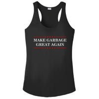 Garbage For Trump Make American Garbage Great Again 2024 Ladies PosiCharge Competitor Racerback Tank