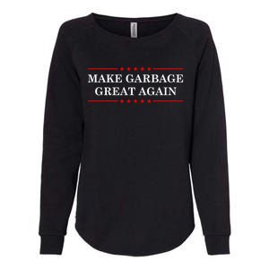 Garbage For Trump Make American Garbage Great Again 2024 Womens California Wash Sweatshirt