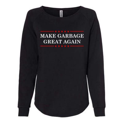 Garbage For Trump Make American Garbage Great Again 2024 Womens California Wash Sweatshirt