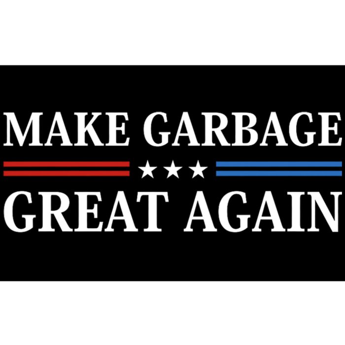 Garbage For Trump Make American Garbage Great Again 2024 Bumper Sticker