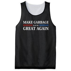 Garbage For Trump Make American Garbage Great Again 2024 Mesh Reversible Basketball Jersey Tank