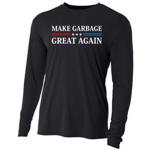 Garbage For Trump Make American Garbage Great Again 2024 Cooling Performance Long Sleeve Crew