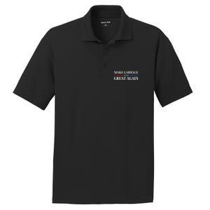 Garbage For Trump Make American Garbage Great Again 2024 PosiCharge RacerMesh Polo