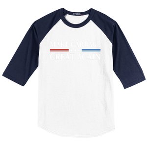 Garbage For Trump Make American Garbage Great Again 2024 Baseball Sleeve Shirt