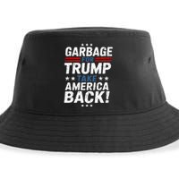 Garbage For Trump Take America Back Presidential Election Sustainable Bucket Hat