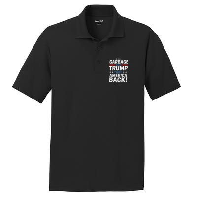 Garbage For Trump Take America Back Presidential Election PosiCharge RacerMesh Polo