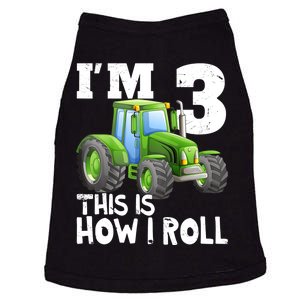 Green Farm Tractor 3rd Birthday Party Gifts 3 Year Old Doggie Tank