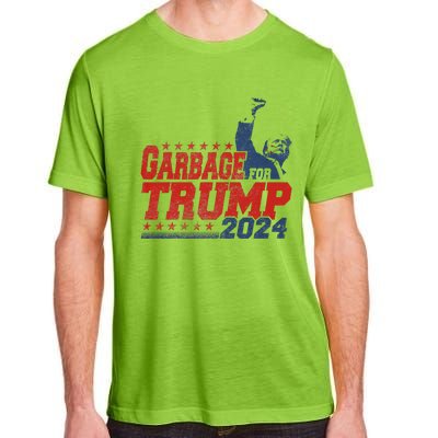 Garbage For Trump 2024 Gift Adult ChromaSoft Performance T-Shirt